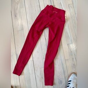 NVGTN Kids' Deep Red Active Leggings